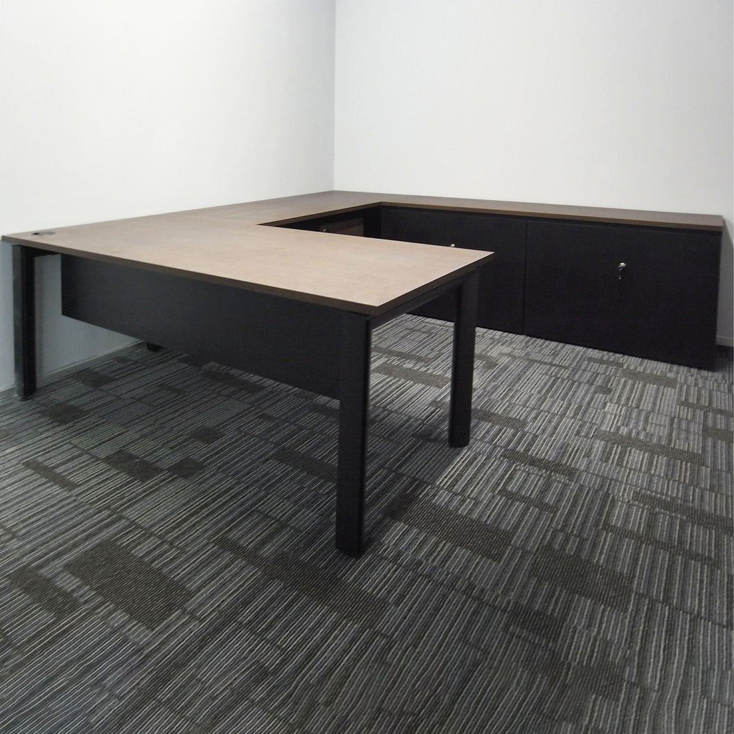 Vina L-Shape Office Table